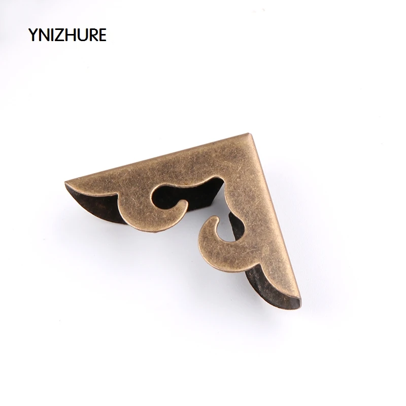50pcs 28*28mm Antique Iron Bookcase Corner Photo Album Menu Book Package Hardware Accessories Protection Notebook | Обустройство дома