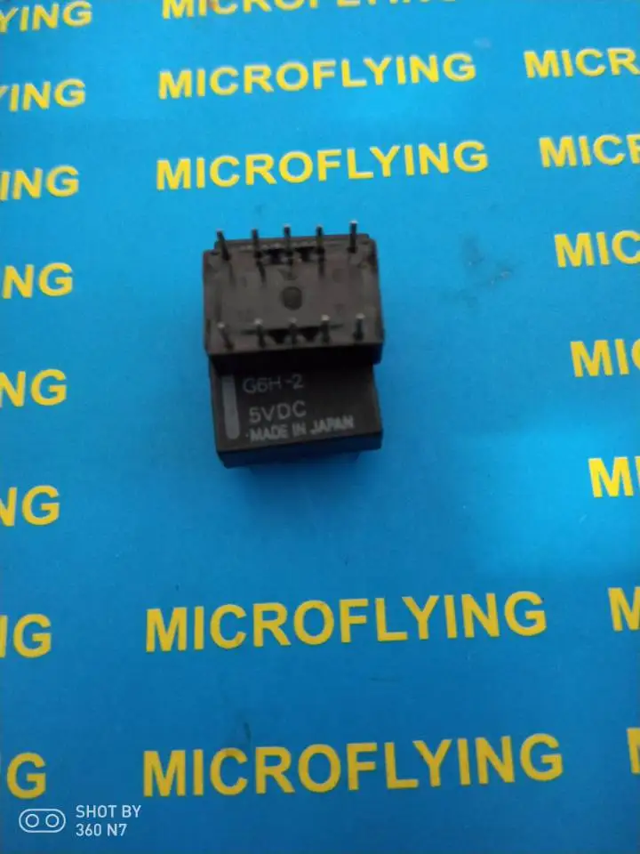 

10pcs G6H-2-5VDC Two Open Closed 1A 10PIN DC5V