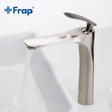 FRAP кран для ванной комнаты с одной ручкой латунный кран для раковины На Бортике Однорычажный смеситель горячей и холодной воды для раковины Y10096