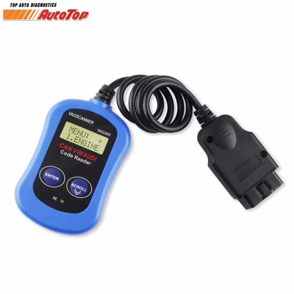NEW ARRIVAL for AUDI for VW OBD2 Car Scanner Code Reader VAG305 for