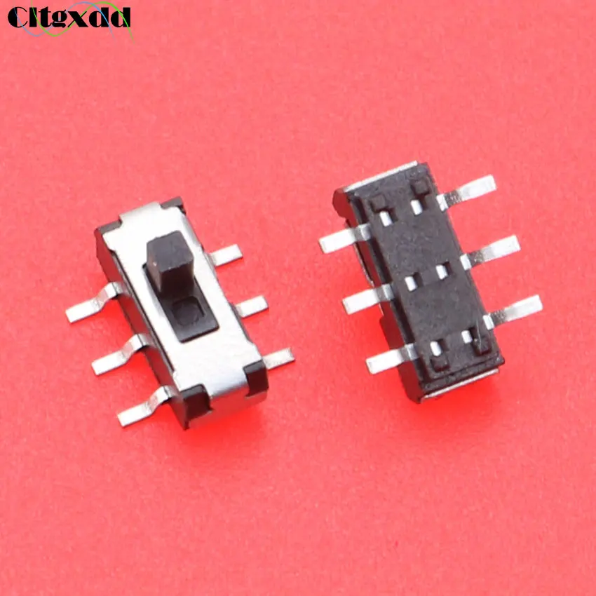 Cltgxdd 1 шт. миниатюрный переключатель MSS22D18 SMD ползунковый Переключатель 2P2T 6Pin для DIY