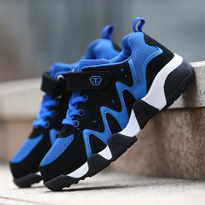 2018 New Style Boy Sneakers Kids Running Shoes Girls Outdoor Sport Children's Trainers Anti Slippery Child Footwear | Спорт и