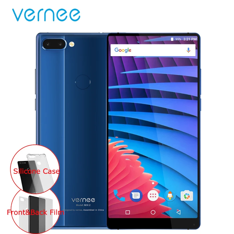 Vernee Mix 2 6 0 FHD Smartphone Android 7 0 18 9 Full Screen 6GB RAM