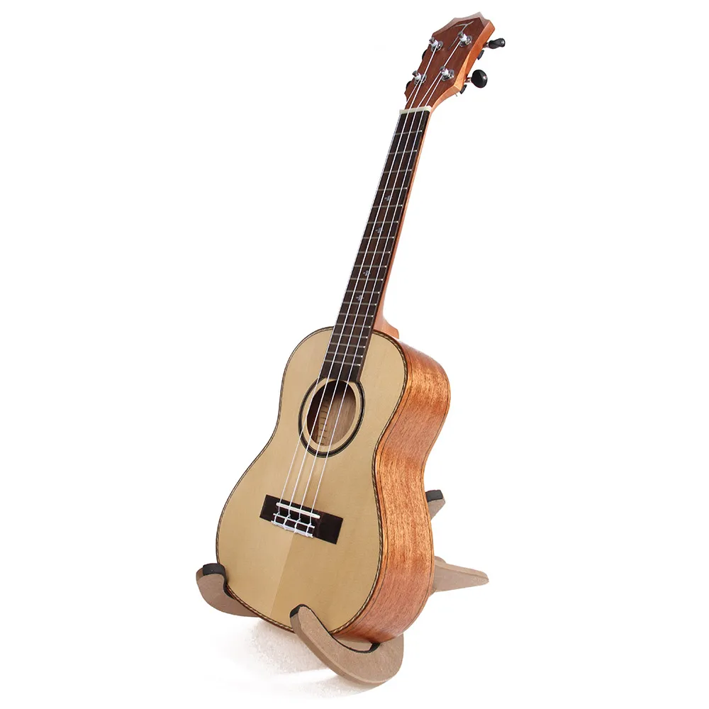 US $8.14 Burlywood Professional High Quality Portable Foldable Holder Floor Stand for UkuleleMandolinViolinBanjoGuitar