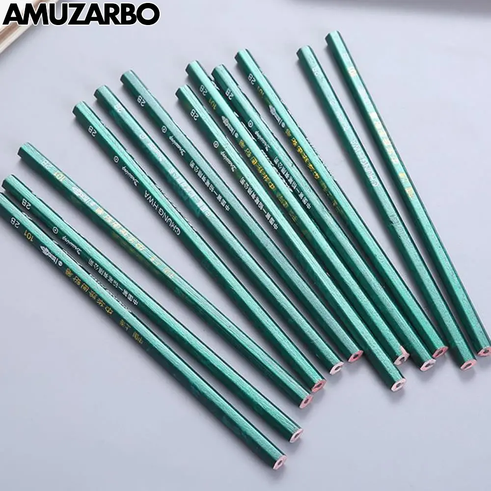 

12pcs high quality 2B Sketch special pen safe Lead-free poison Professional Drawing Pencil for Beginner Painting school Supplies