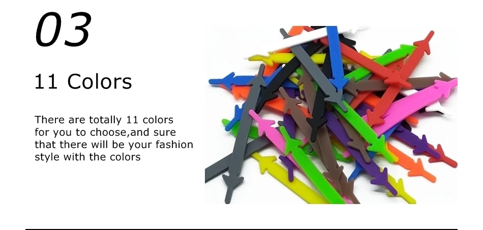 132 шт./лот 11 цветов эластичные силиконовые кружева без галстука силиконовые шнурки творческий эластичные шнурки для K052