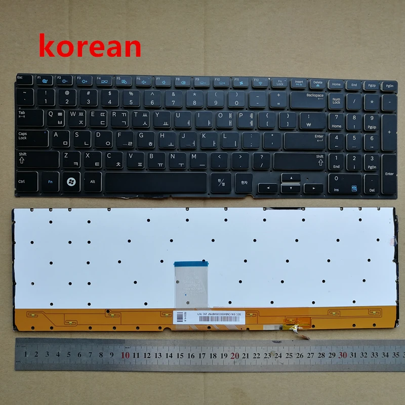 Russian/Korean layout backlit new laptop keyboard for Samsung NP 700Z5A 700Z5B 700Z5C | Компьютеры и офис
