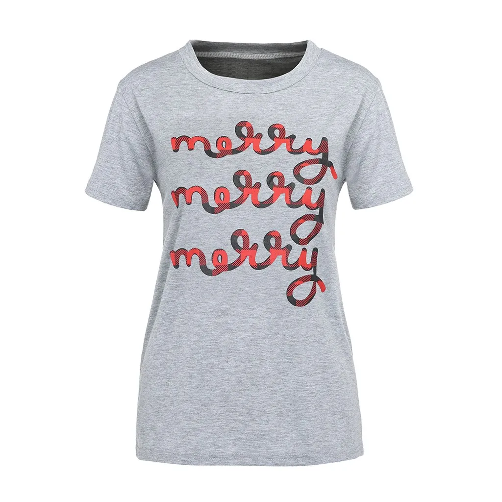 

Women's T-shirt Short Sleeve Letter O-Neck Polyester Loose Femme tops tees Stretch Soft Daily Casual Fashion Tops T-shirt Women