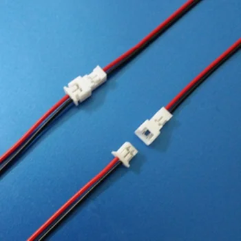 

10 Pair Micro 1.25mm 2-Pin Male and Female Connector plug with Wires Cables 1s