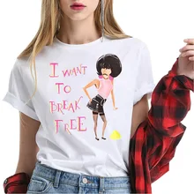 Футболка с надписью «I want to Break free», забавный стиль, королева, Фредди Меркурий, крутая Повседневная футболка с надписью «pride», Мужская Новая модная футболка унисекс