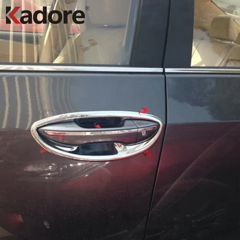 

For Toyota corolla (E170) 2014 2015 ABS Chrome Door Side Bowls Handle Bowl Cover Trim Protective Moulding Exterior Accessories