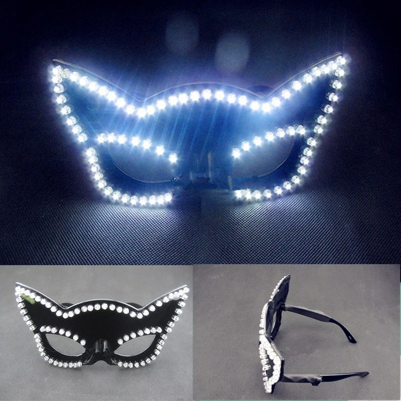 Led luminous party mask01
