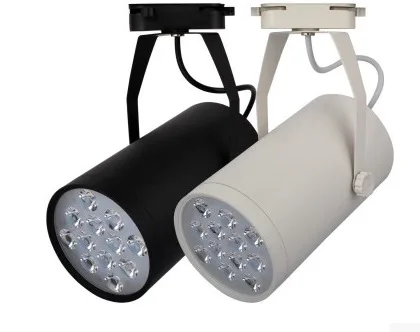 

high bright 3W 7W 12W 18W led track light 110V 220v warm white white 4000K cold white Track Spotlight for Commercial store