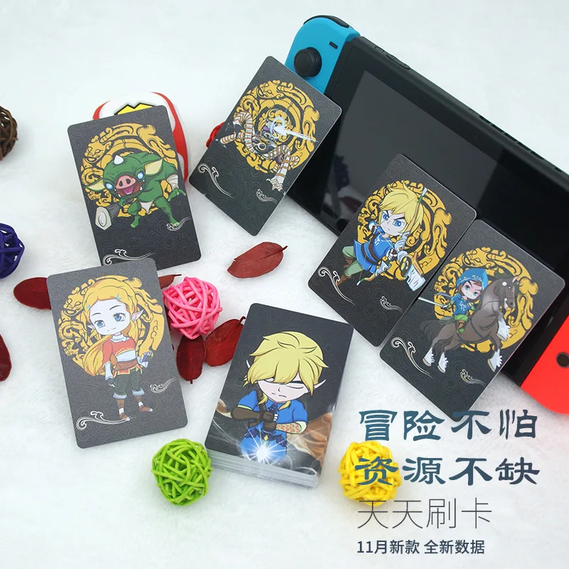 

23pcs/lot Zelda Card NS Game Switch TAG Mini Standard Card For amiibo Ntag215 NFC Card 2019 New Data Young Link Fast Shipping