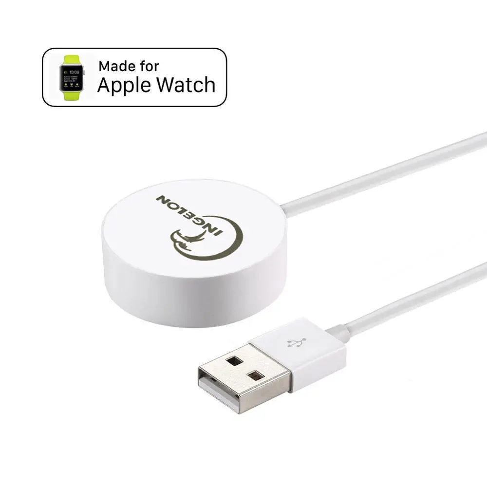 

Ingelon Wireless Watch Charger Cable 1m/3.3feet 2m/6.6feet Magnetic Charging Cables i-watch 1 2 3 Series for Apple Watch Charger