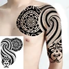 tatoos temporales for men shoulder tattoos dragon black large tattoo and body art sticker boys tattoo tribal designs mens decals ► Photo 2/6