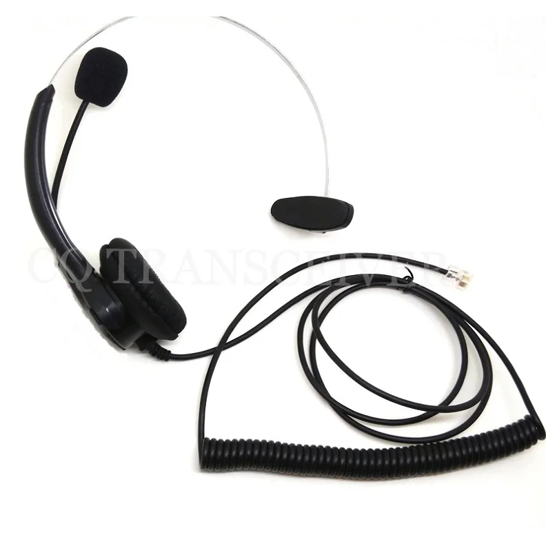 CQtransceiver RJ9 Wired Calling Center Telephone Headset for AVAYA