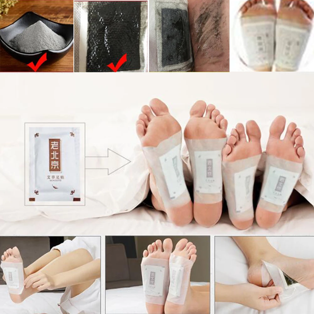 10pcs Anti Swelling Ginger Foot Patch Detox Foot Patches Pads Weight