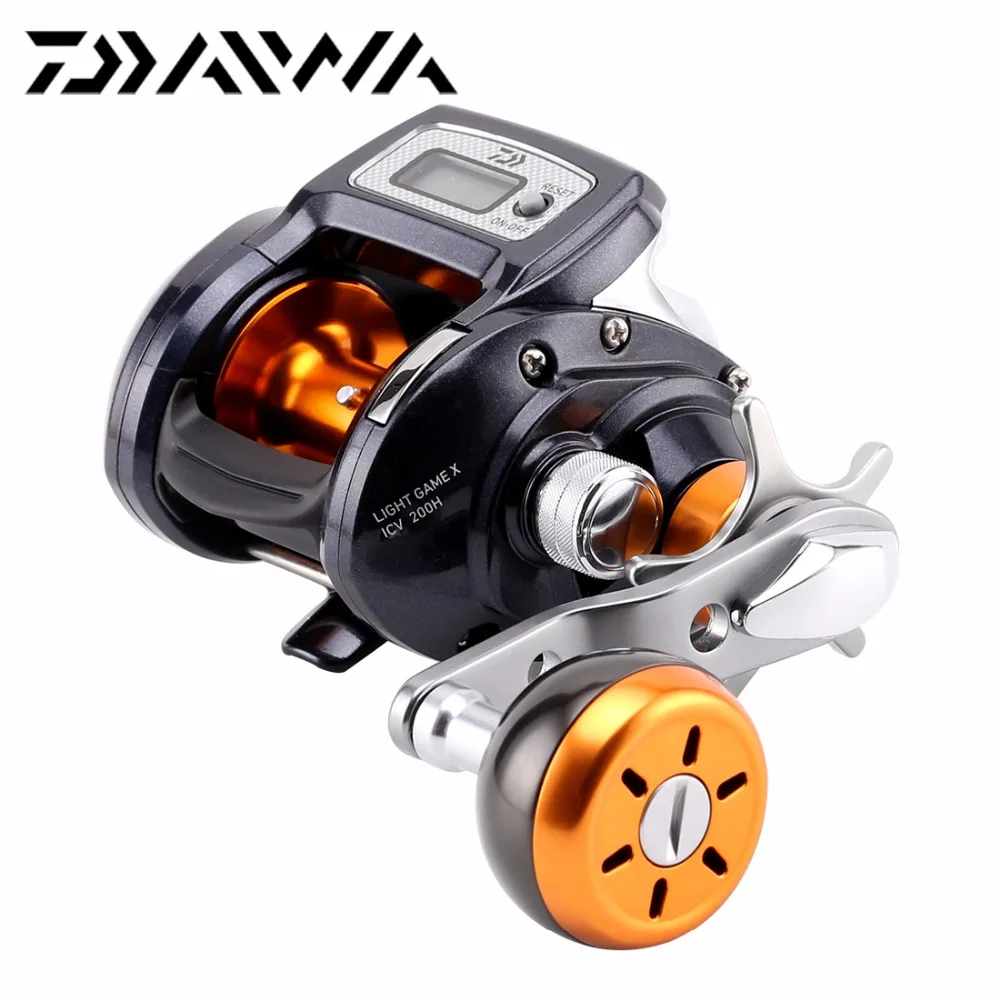 2017 Original DAIWA Light Game X ICV 200H 200HL Electric Depth Counter