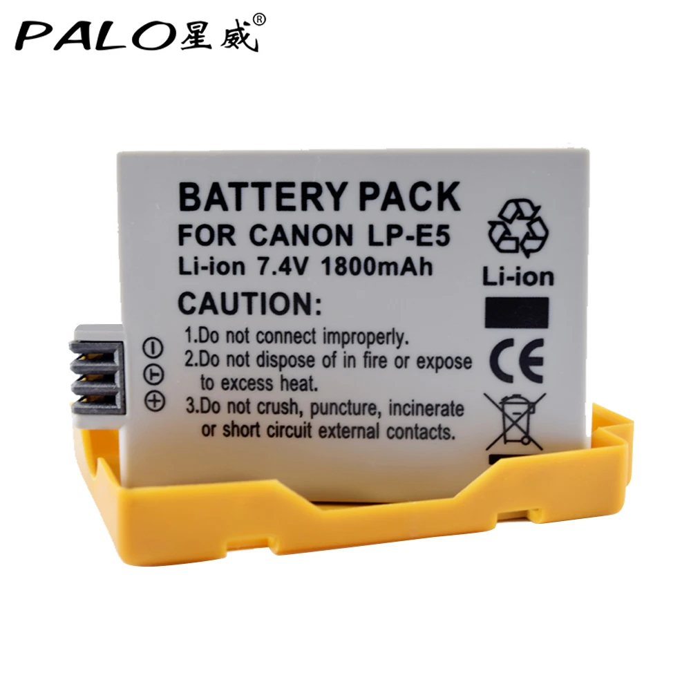 1Pc-1800mAh-7-4V-LP-E5-LPE5-LP-E5-Rechargeable-Camera-Battery-for-Canon-EOS-450D