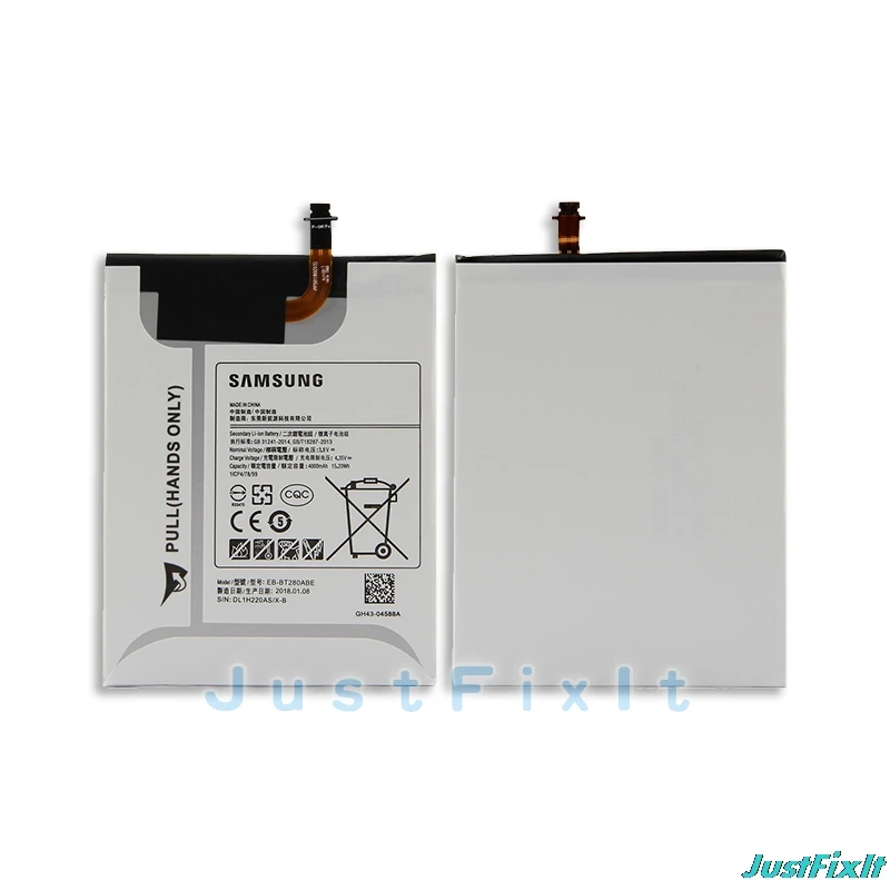 EB-BT280ABE Оригинальные Замена samsung Батарея для Galaxy Tab 7,0 SM-T280 T280 T285 Подлинная планшетный Батарея 4000 mAh