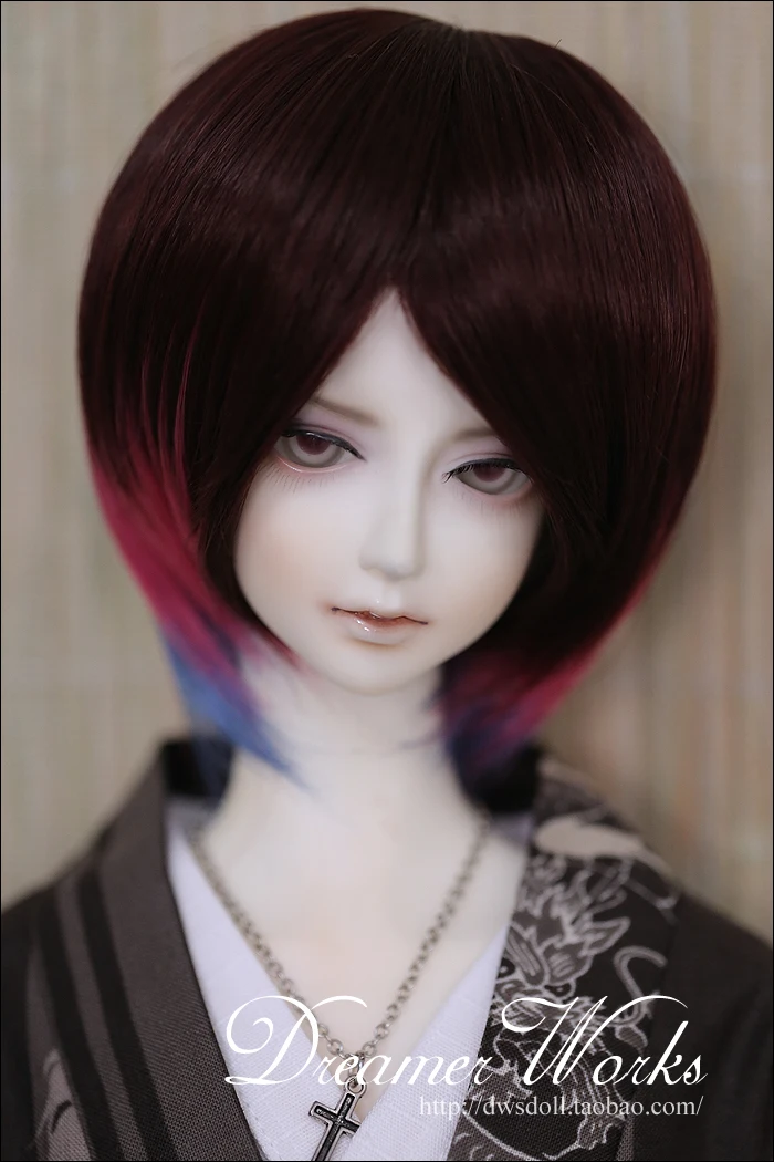 1/3 Размер парика для шарнирной куклы короткие волосы для BJD/SD куклы аксессуары, не включены куклы, обувь, одежда и другие аксессуары 18D1376