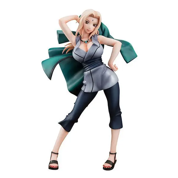

J Ghee NARUTO GALS Tsunade PVC Figure Collectible Model Toy 20cm Brinquedos Christmas Gift Juguetes