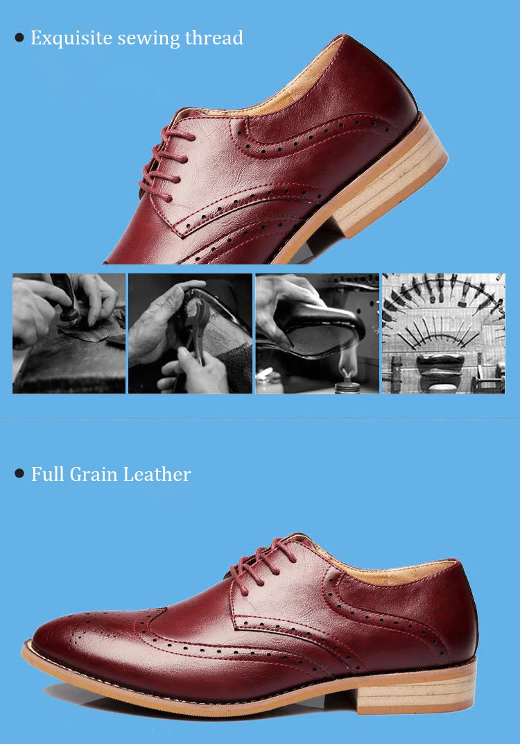 Мужские официальные туфли из натуральной кожи; Элегантные Мужские модельные туфли в деловом стиле; свадебные туфли;# MP191-111