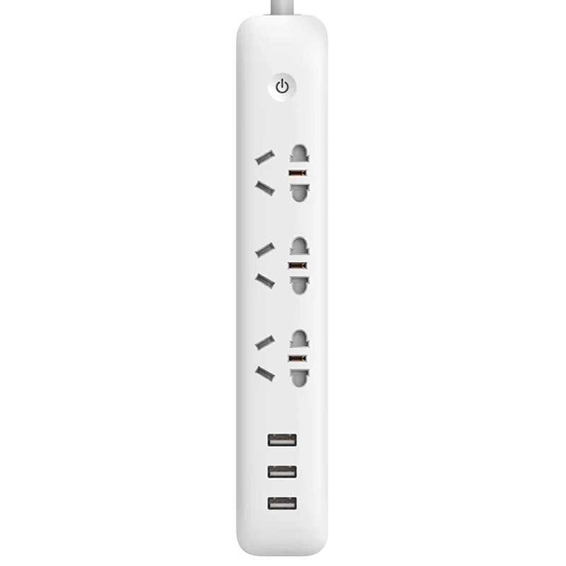 Умная розетка XiaoMi Qingmi с 3USB портами умный удлинитель Wi Fi 5 В/2 4 А быстрая зарядка