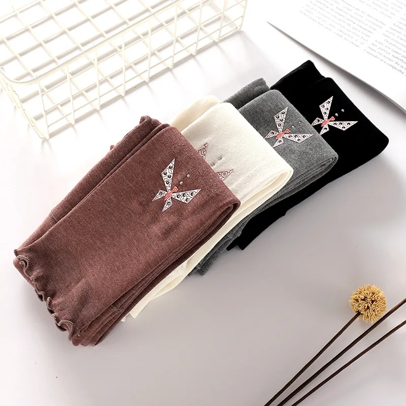 

2019 Girls Pants Spring, Summer and Autumn Butterfly Girls Bottoms