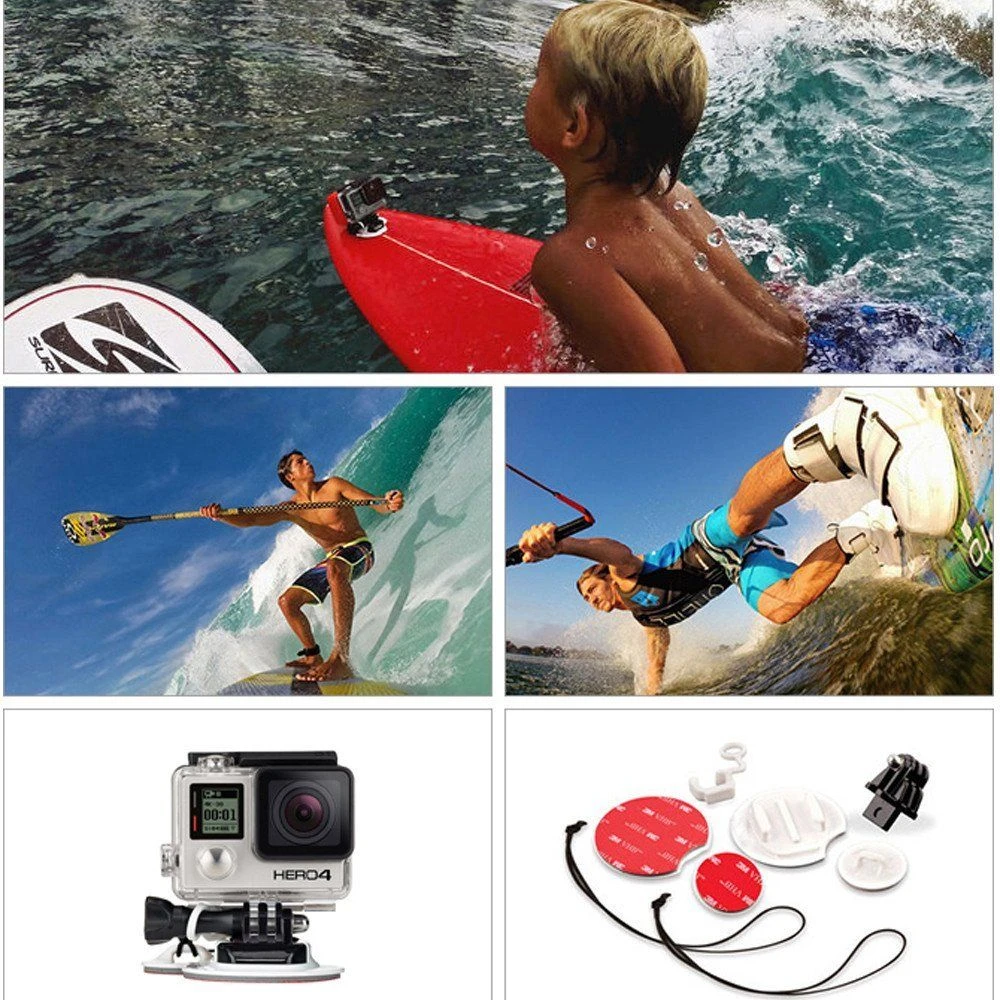 de Surf para Gopro Hero 2 3 4, accesorios para Surf|Carcasas para videocámara deportiva| - AliExpress