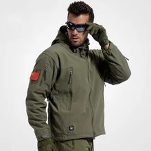 10 шт. армейское камуфляжное Пальто Военная куртка мужская водонепроницаемая ветровка тактическая ветровка с капюшоном куртка армейская одежда