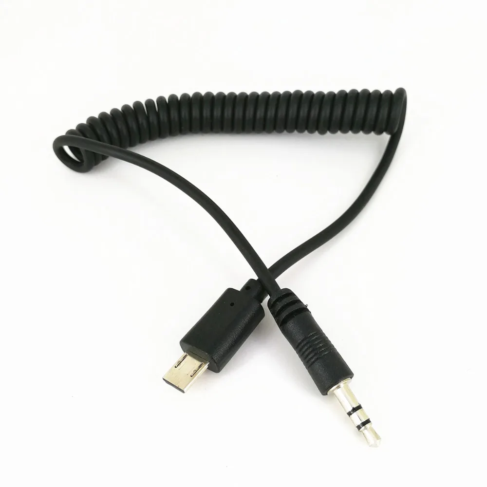 Camera Remote Shutter Release 2.5 3.5 to Multi USB Remote Shutter Release Connecting Cable for Sony A7 A7S A7R II III IV V A6600 A6000 RX100 V