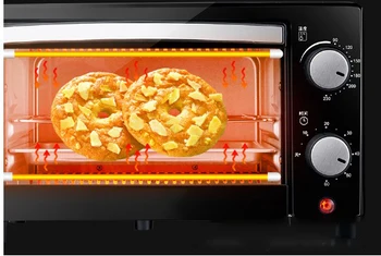 

12L multi-function oven baking cake double layer Egg pizza maker double heating chips fry nuggets mozzarella stick fish machine