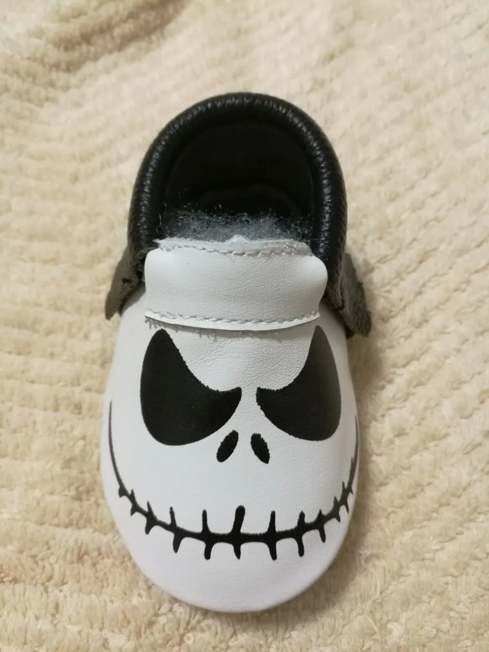 skeleton moccasins