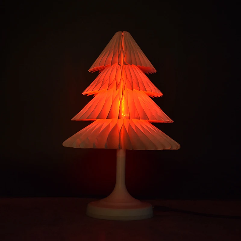 CreativeChristmas дерево светодио дный светодиодный ночник цветной сенсорный переключатель бумага Рождественский ночник для отдыха и вечеринок