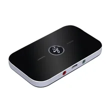 2in1 Bluetooth 4,1 передатчик и приемник Беспроводной A2DP аудио адаптер Aux 3,5 мм аудио плеер для ТВ/домашней стереосистеме/смартфон