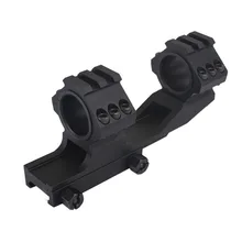 SEIGNEER ACOG 25,4-30 мм цельный консольное крепление для прицела-это Военный стиль Железнодорожное кольцо крепление с упрощенной операцией для 20 мм