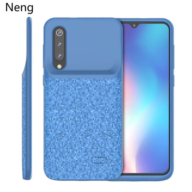 Neng External Cover Backup power bank Charging Capa For Xiaomi Mix2 2s Shockproof Battery Charger Case 5200mAhFor Xiaomi A2 Case