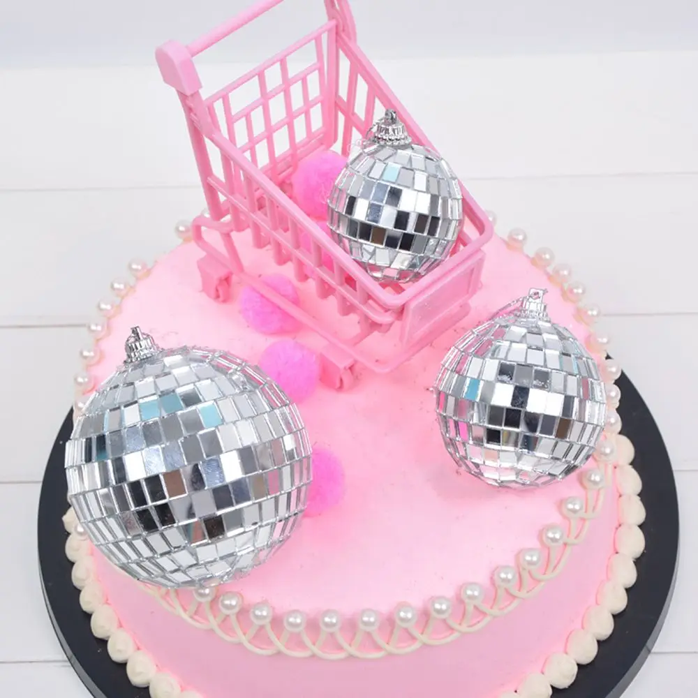 

5 6 8 cm Mirror Glass Disco Ball Dance Home Party Bands Club Stage Lighting Shiny Ball