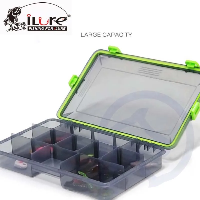 

Outdoor Fishing Tackle Box Fly Fishing Storage Box Case Multi Function Tackle Tools Fish Lure Bait Hooks Plastic Carp Fish Case