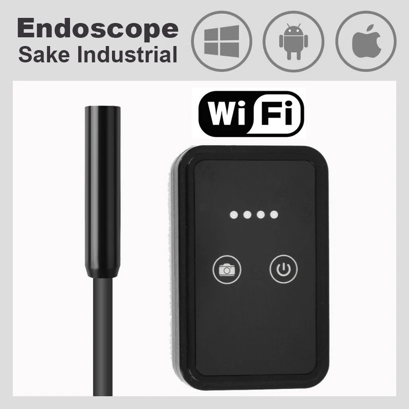 WiFi car endoscope android font b iPhone b font mini waterproof borescope car detector camera video