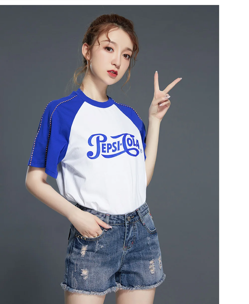 Корейский стиль джинсовые шорты средней талии тонкий CutElastic милые для студентов Лето Лидер продаж
