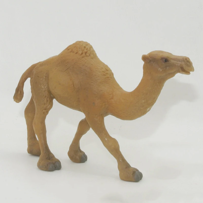 

Realistic Animal Camel Model Toy Figurine Decor Plastic Animal Model Xmas Gift