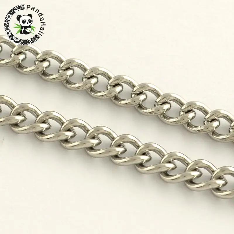 Buy 304 Stainless Steel Curb Chains, Unwelded Twisted