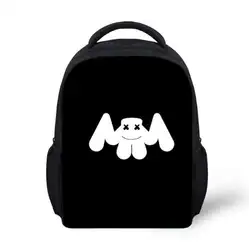 Marshmello Детские рюкзаки для девочек и мальчиков, Детская Сумка 13 дюймов, повседневная школьная сумка, Mochila Feminina sac de plage