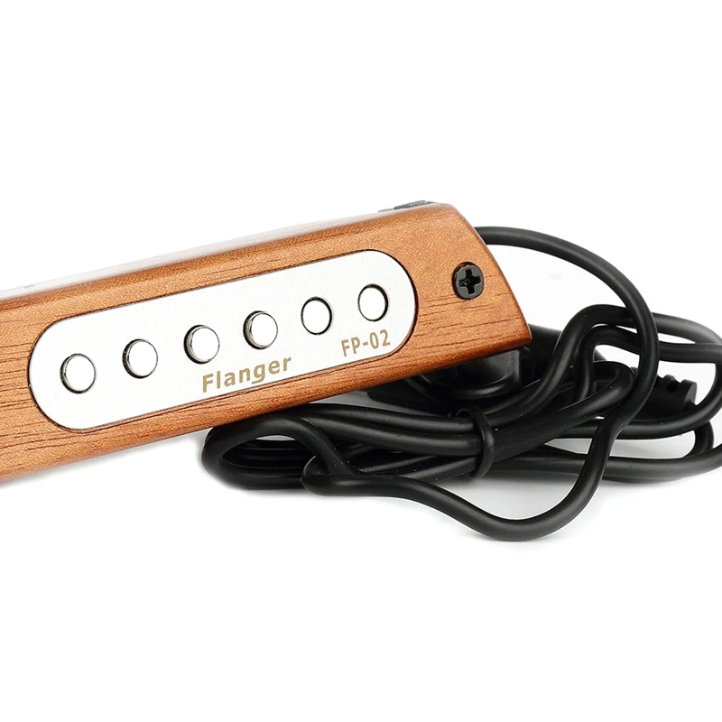 Flanger Fp 02 акустическая деревянная гитара звуковое отверстие пикап Магнитная Пикап