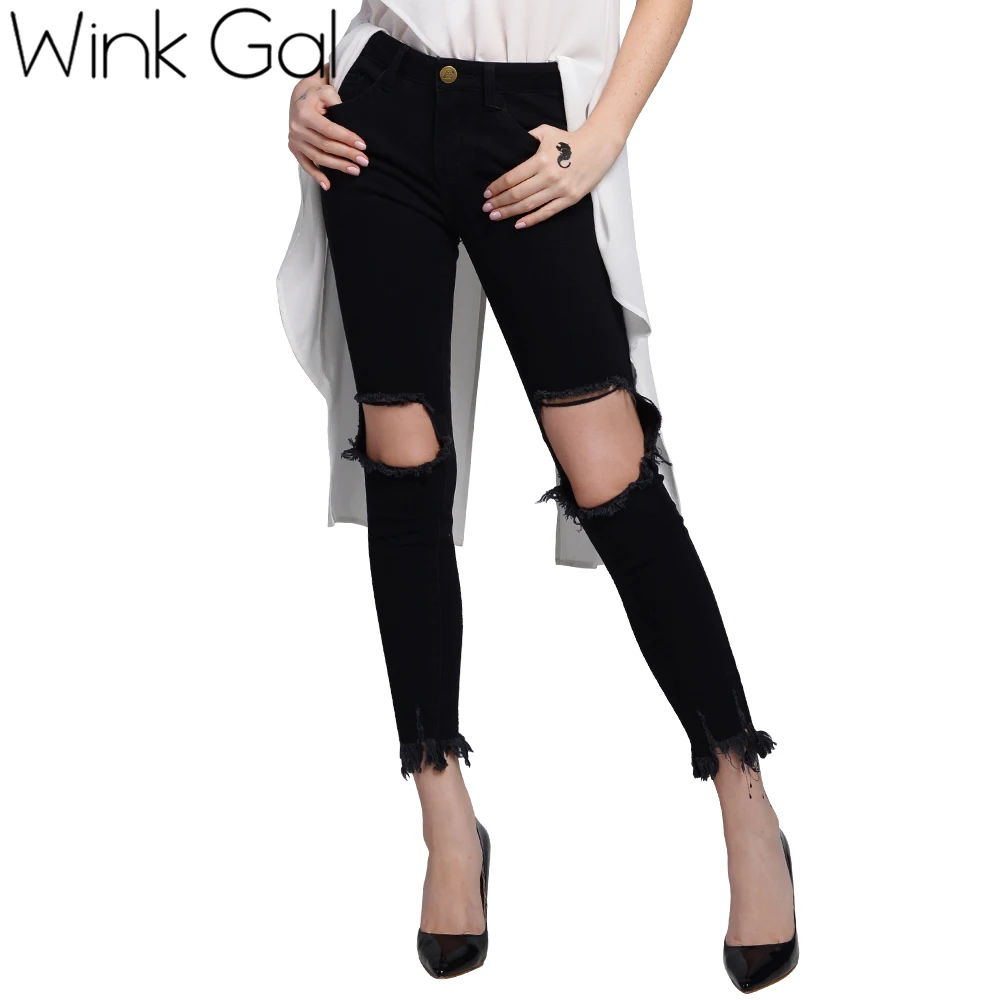 Wink Gal Musim Panas Denim Celana 