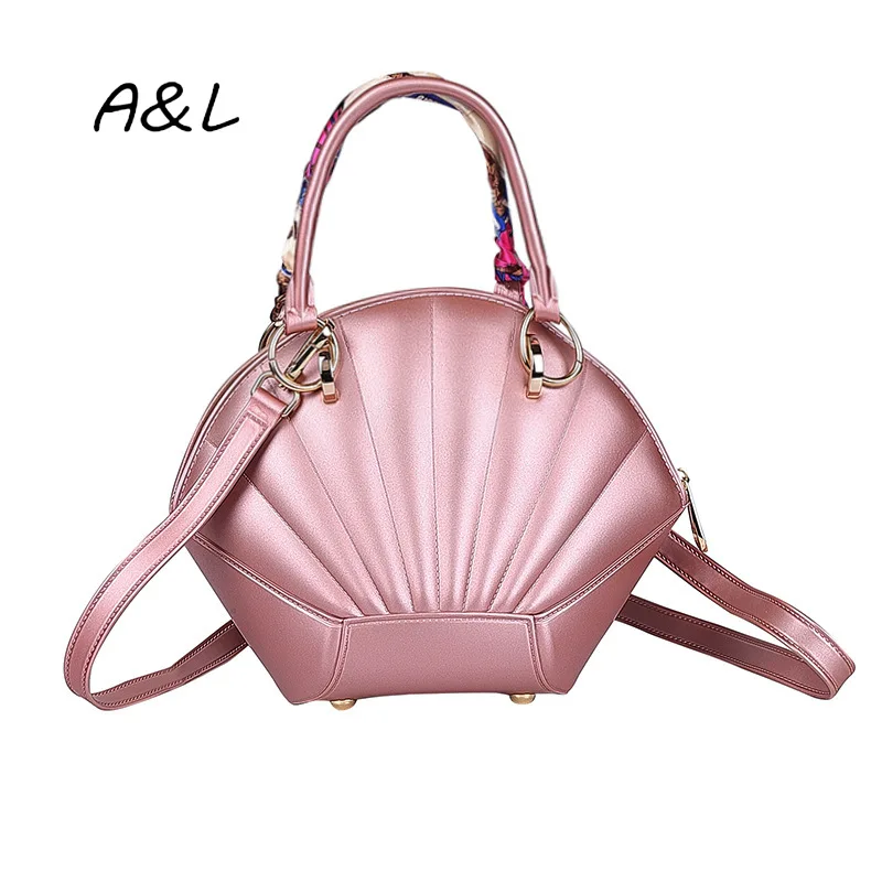 

Women's Bag 2019 New Frosted Shell Jelly-wrapped Candy Single Shoulder Hand-held Euramerican Straddle BagY067