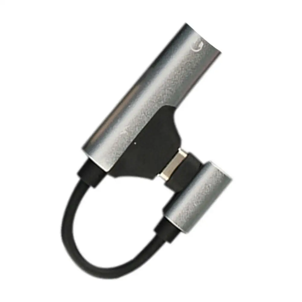 

New Type-C mobile phone adapter for Xiaomi Huawei charging song two-in-one audio converter